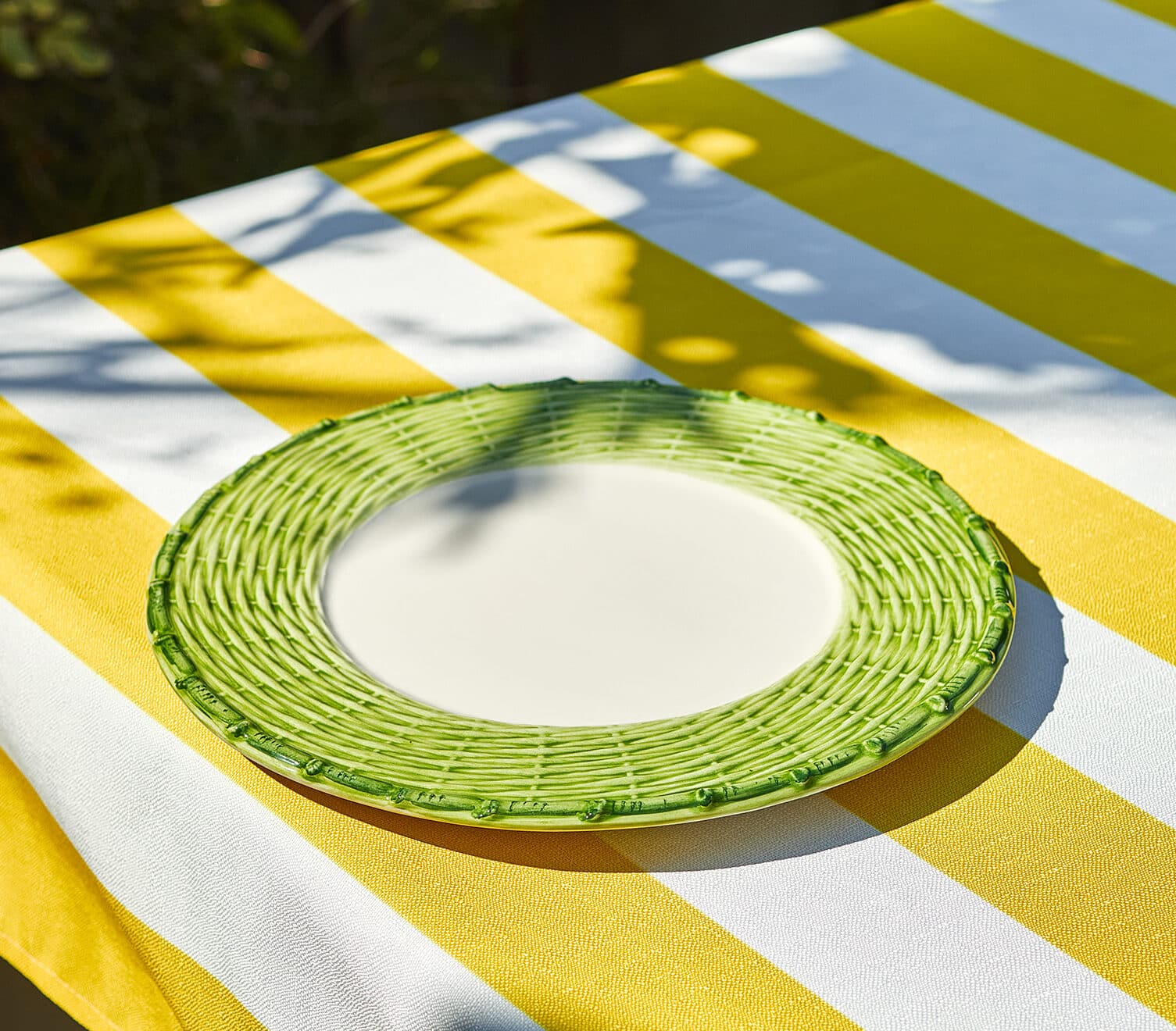 צלחת בסיס Rattan - פיית השולחן