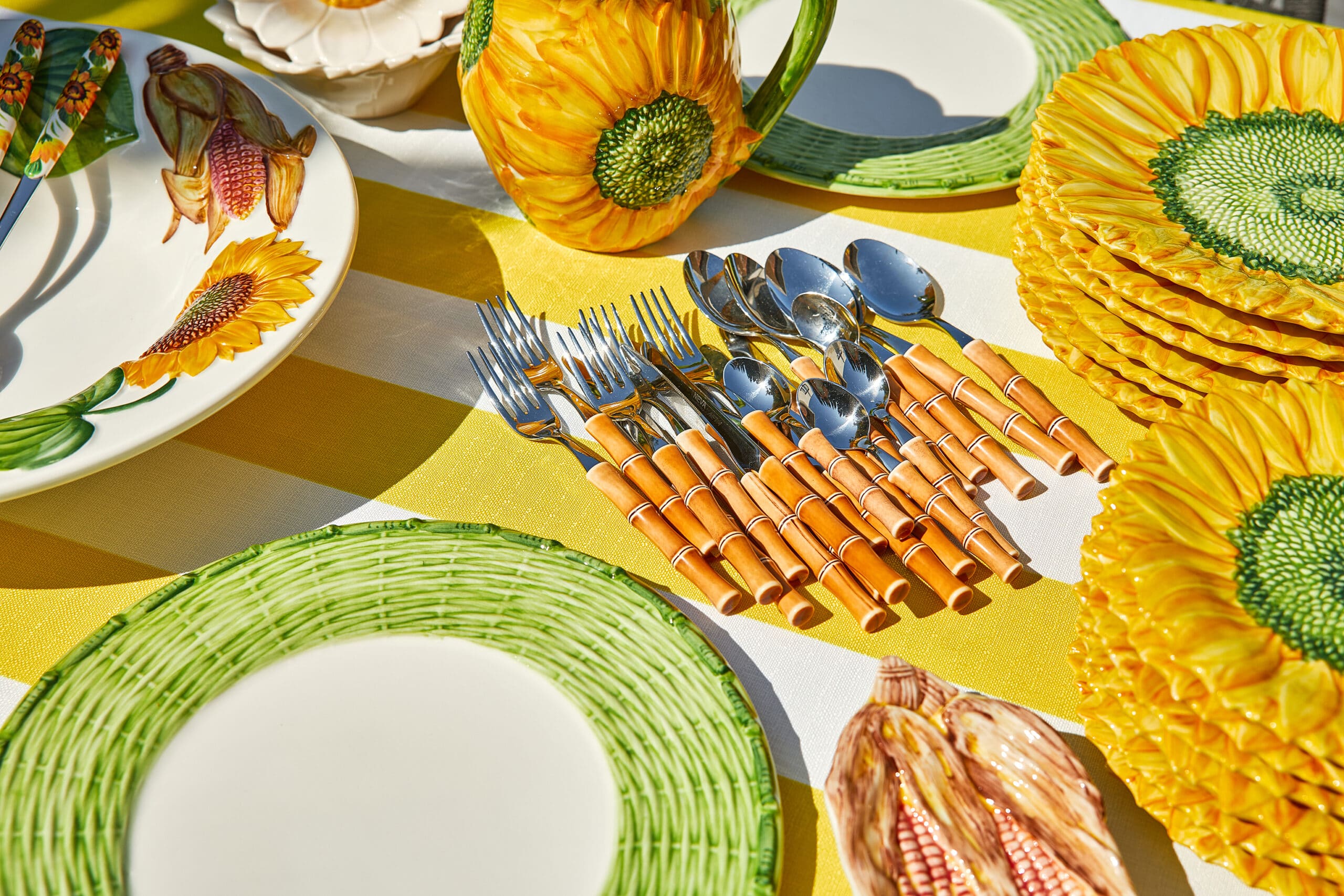 צלחת בסיס Rattan - פיית השולחן