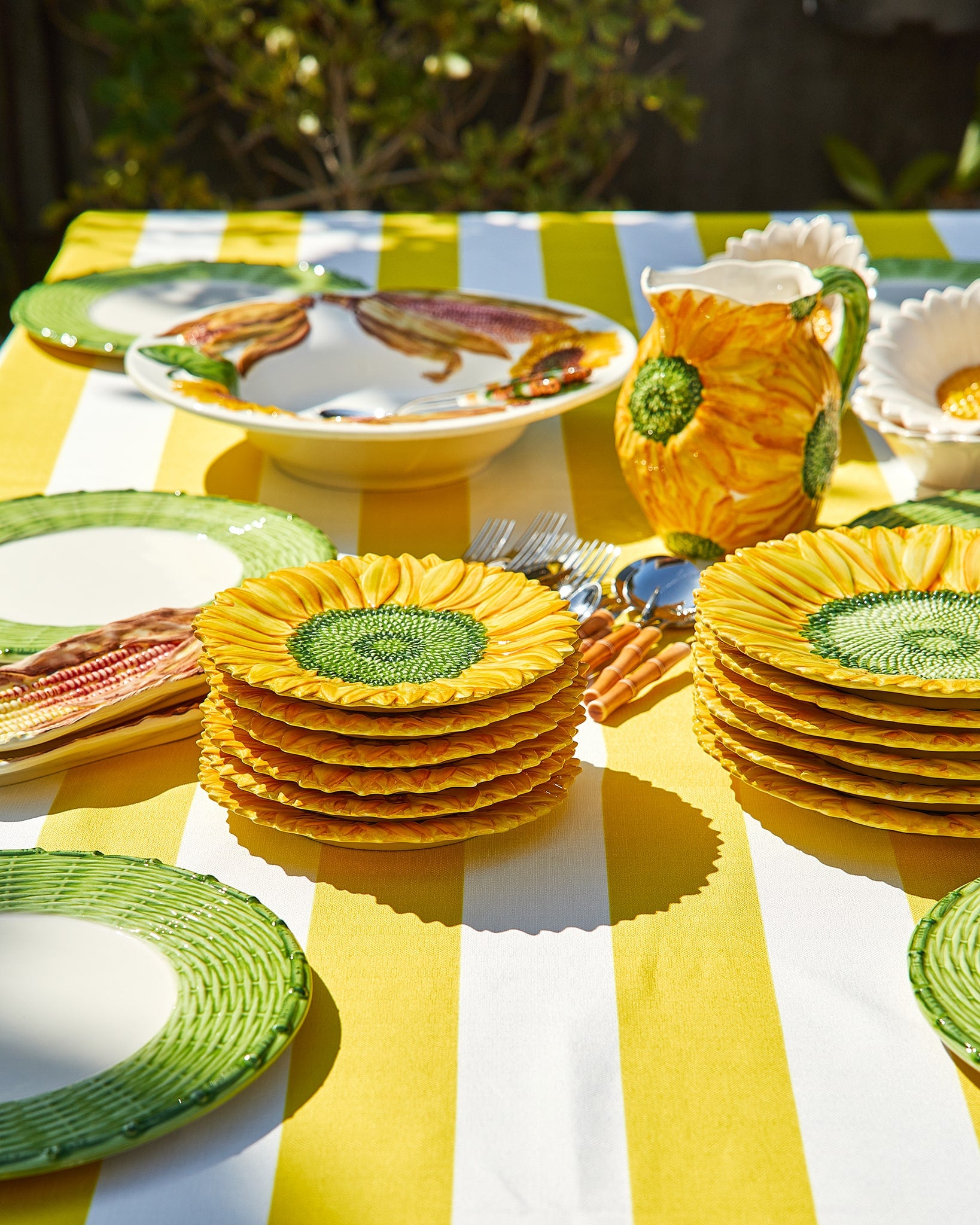 צלחת בסיס Rattan - פיית השולחן