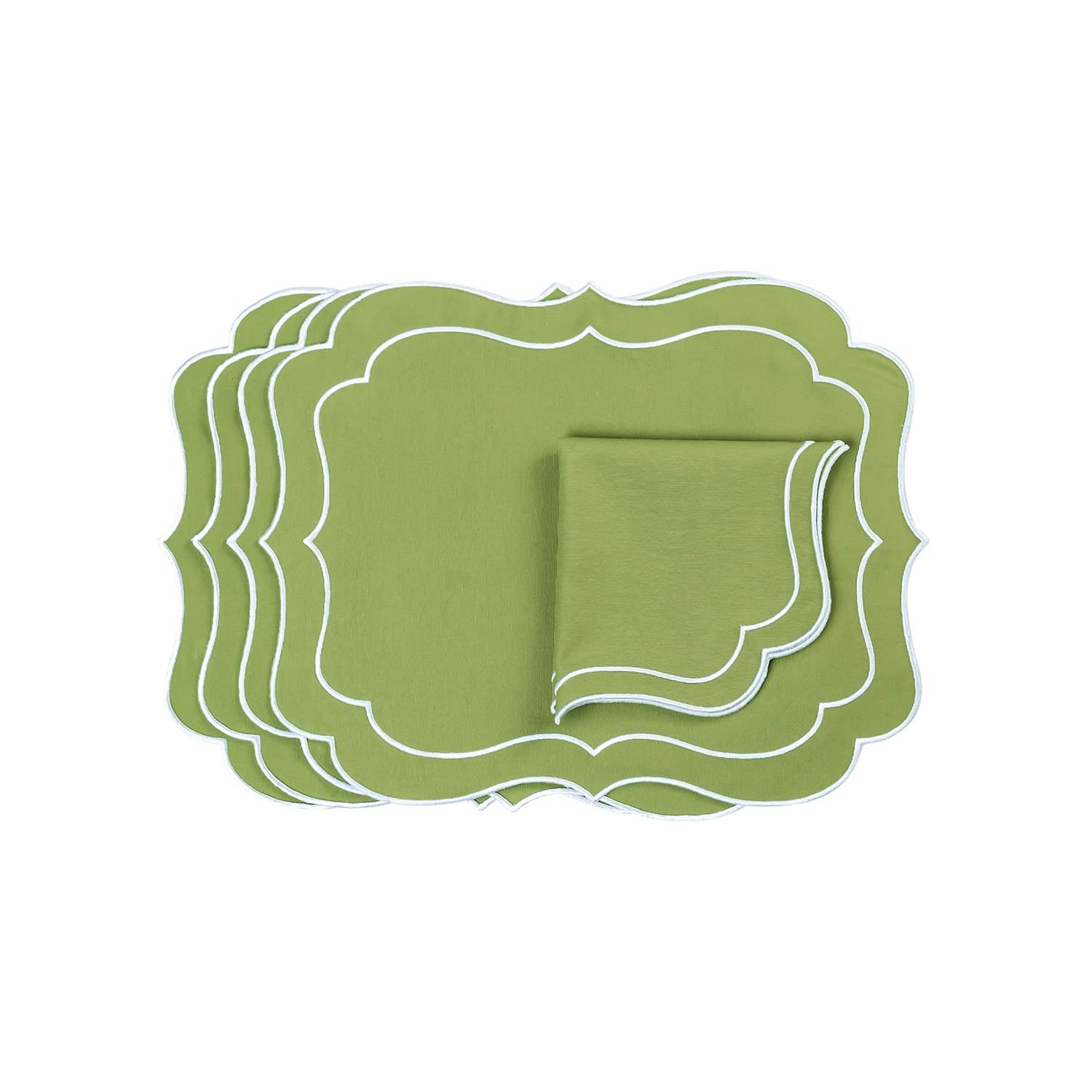 Aurora ירוק apple | סט 6 - פיית השולחן