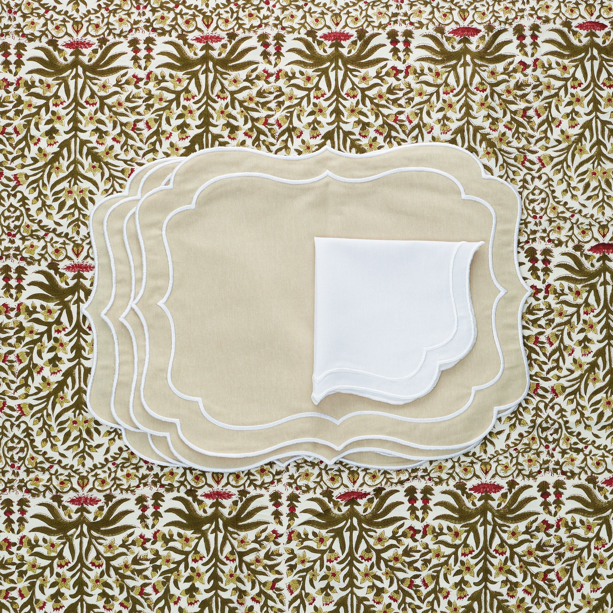 Aurora - בהיר Sand | סט 6 - פיית השולחן