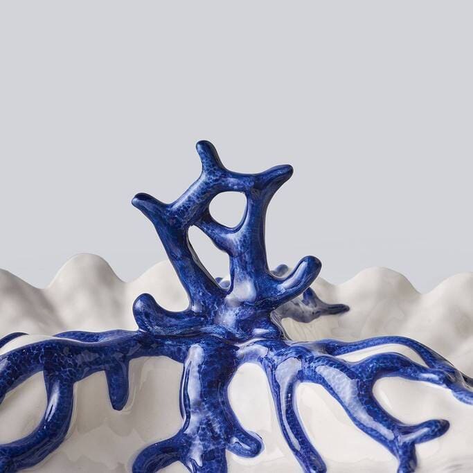 3 Part Server כחול כהה - פיית השולחן