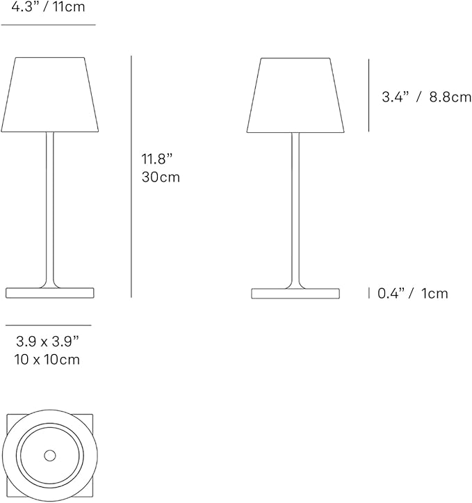 אהיל קרמיקה Zafferano כחול - פיית השולחן