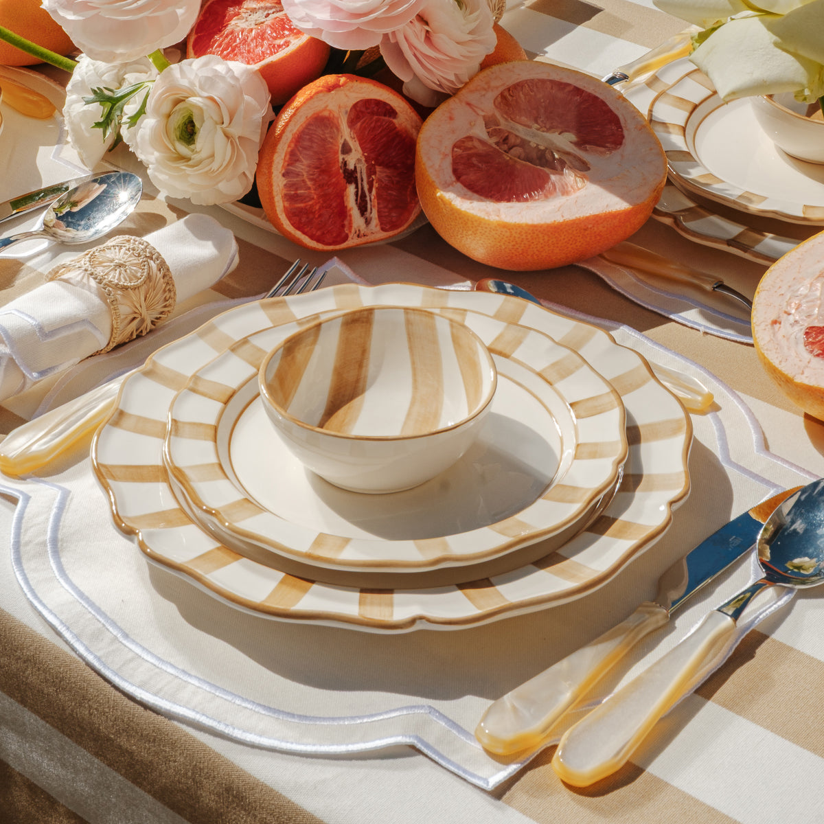 סט סכו״ם ונציה – שנהב| 24 חלקים