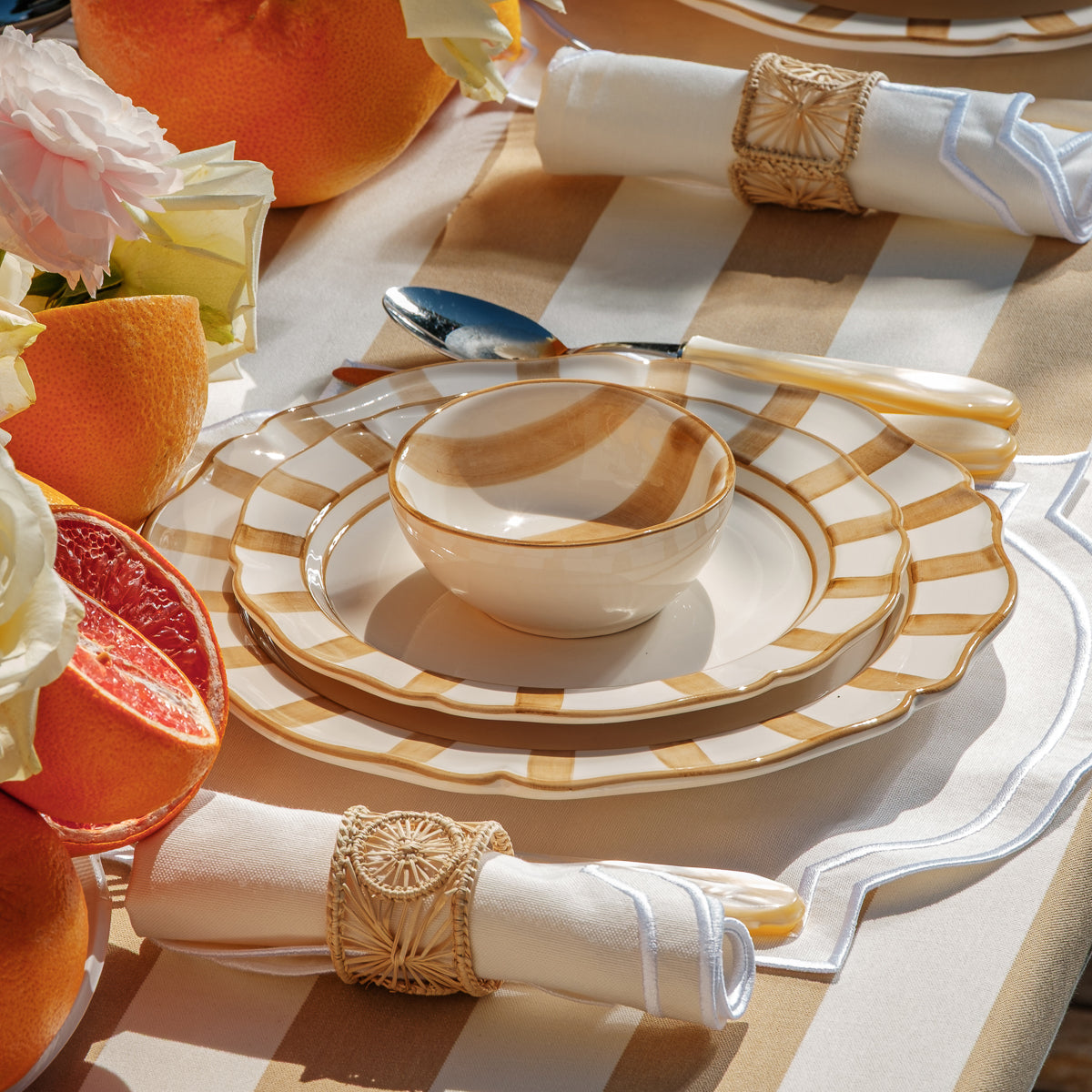 סט סכו״ם ונציה – שנהב| 24 חלקים