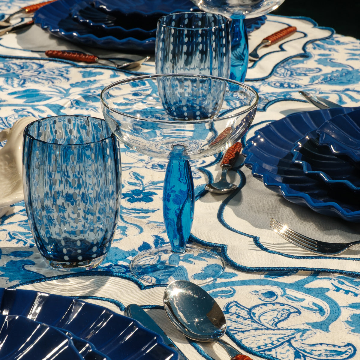 כוס למרגריטה - זפרנו כחול