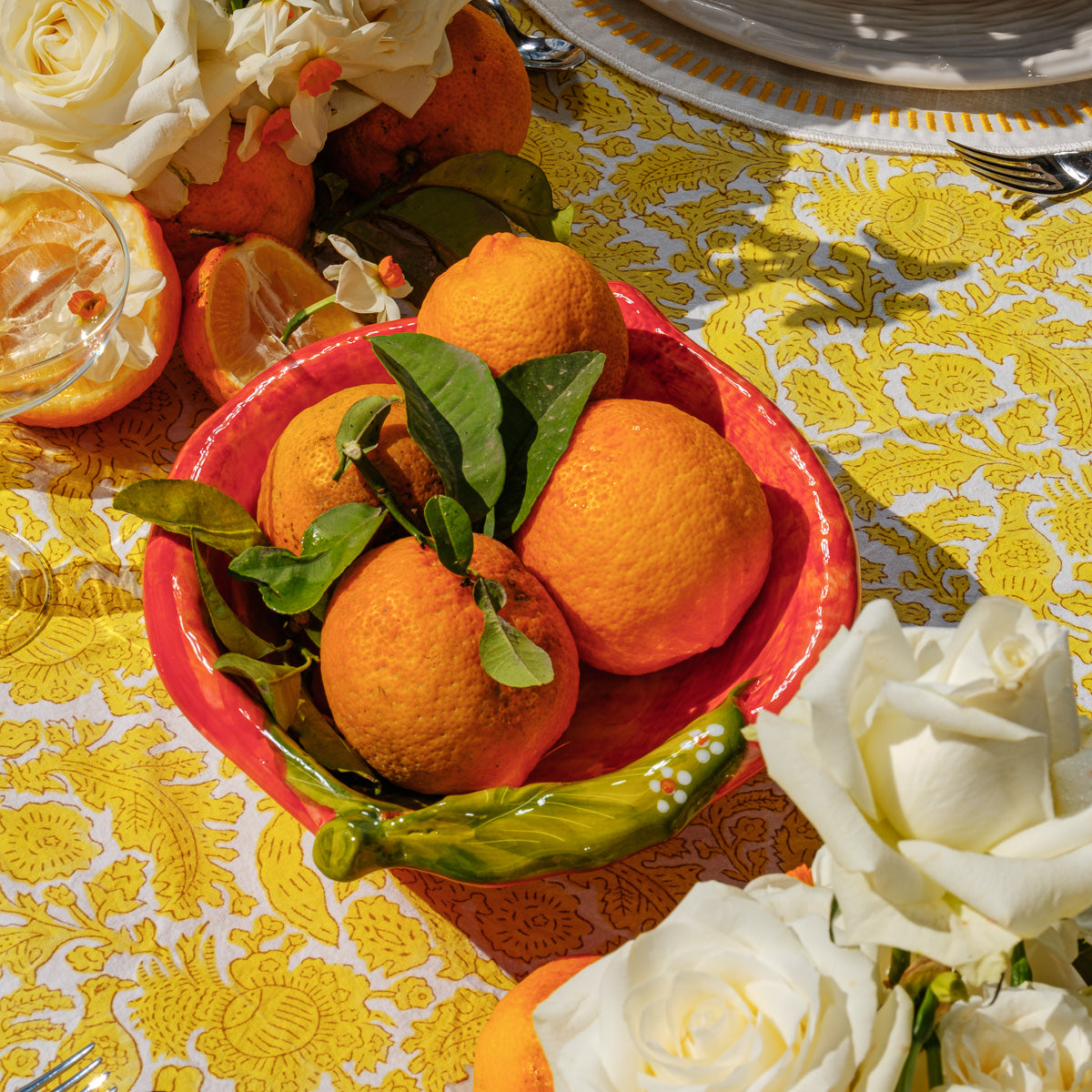 קערת הגשה - תפוז כתום