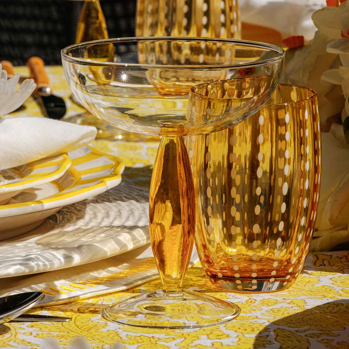 כוס למרגריטה - זפרנו צהוב