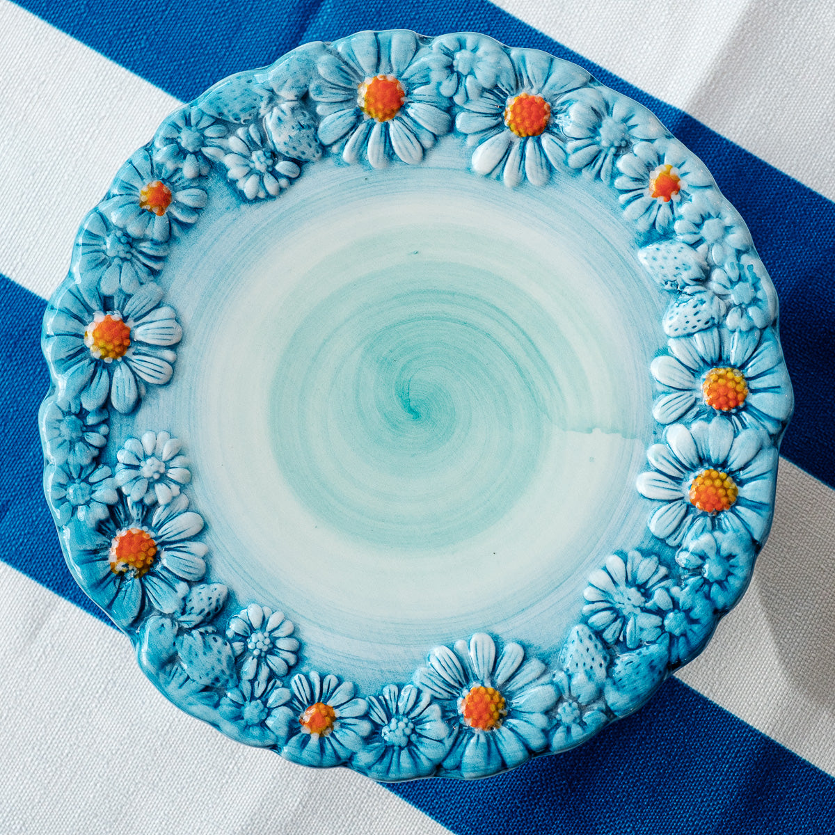 מיני סטנד לעוגה - דייזי כחול