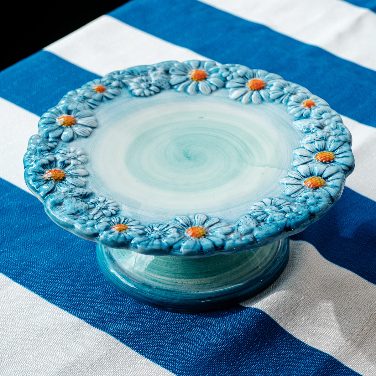 מיני סטנד לעוגה - דייזי כחול