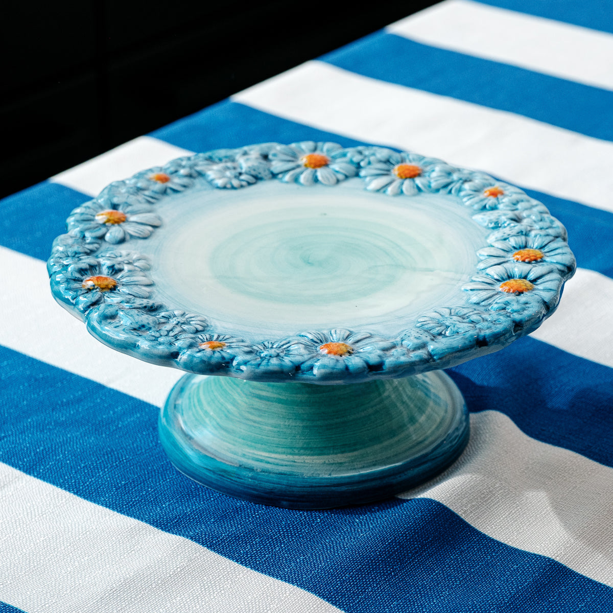 מיני סטנד לעוגה - דייזי כחול