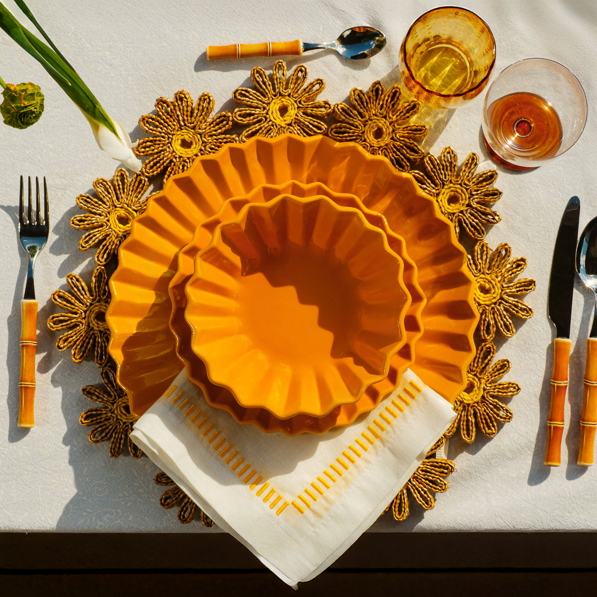 קערת מרק - פליטד צהוב