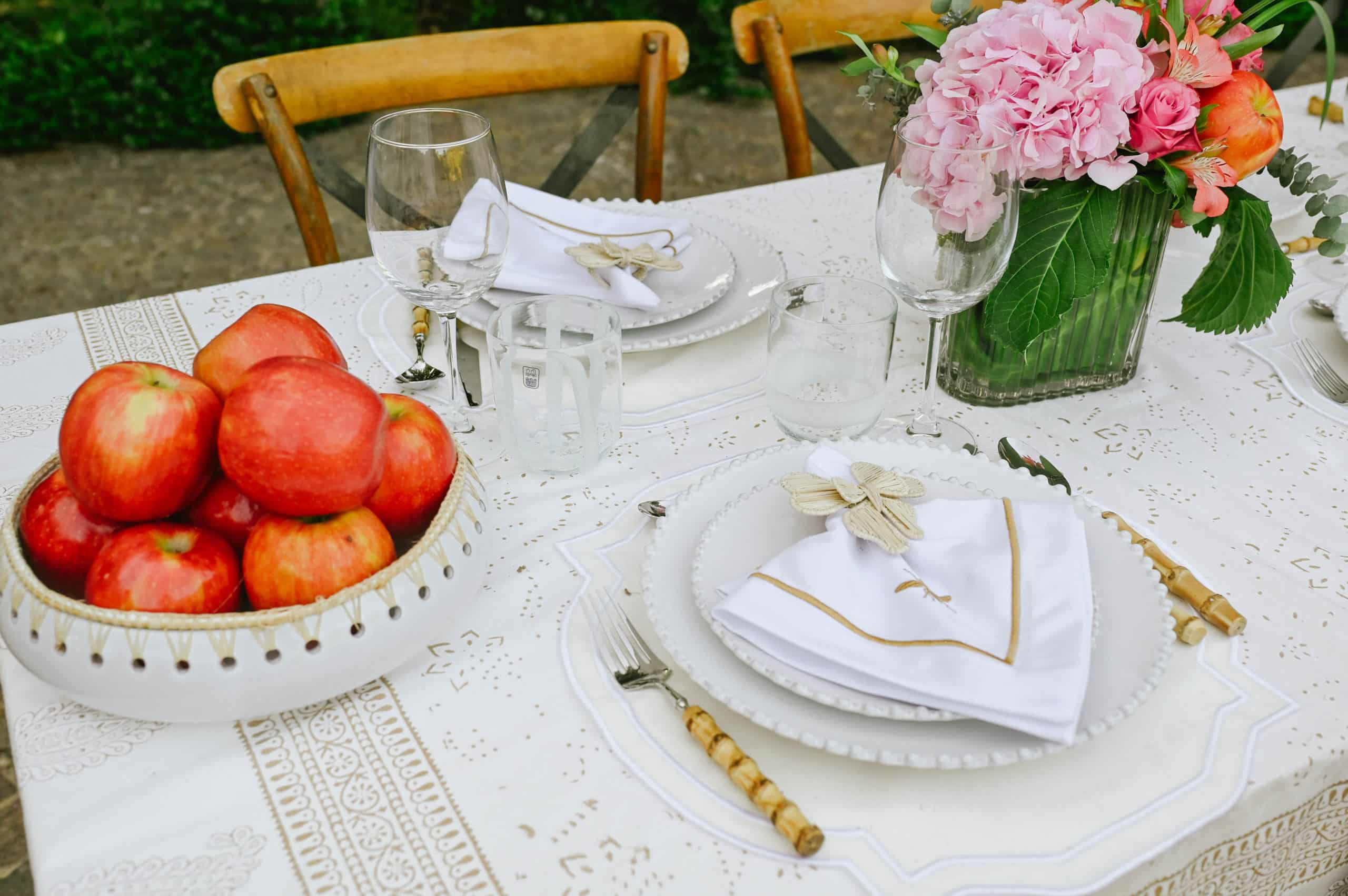 חבק מפית Bow - פיית השולחן