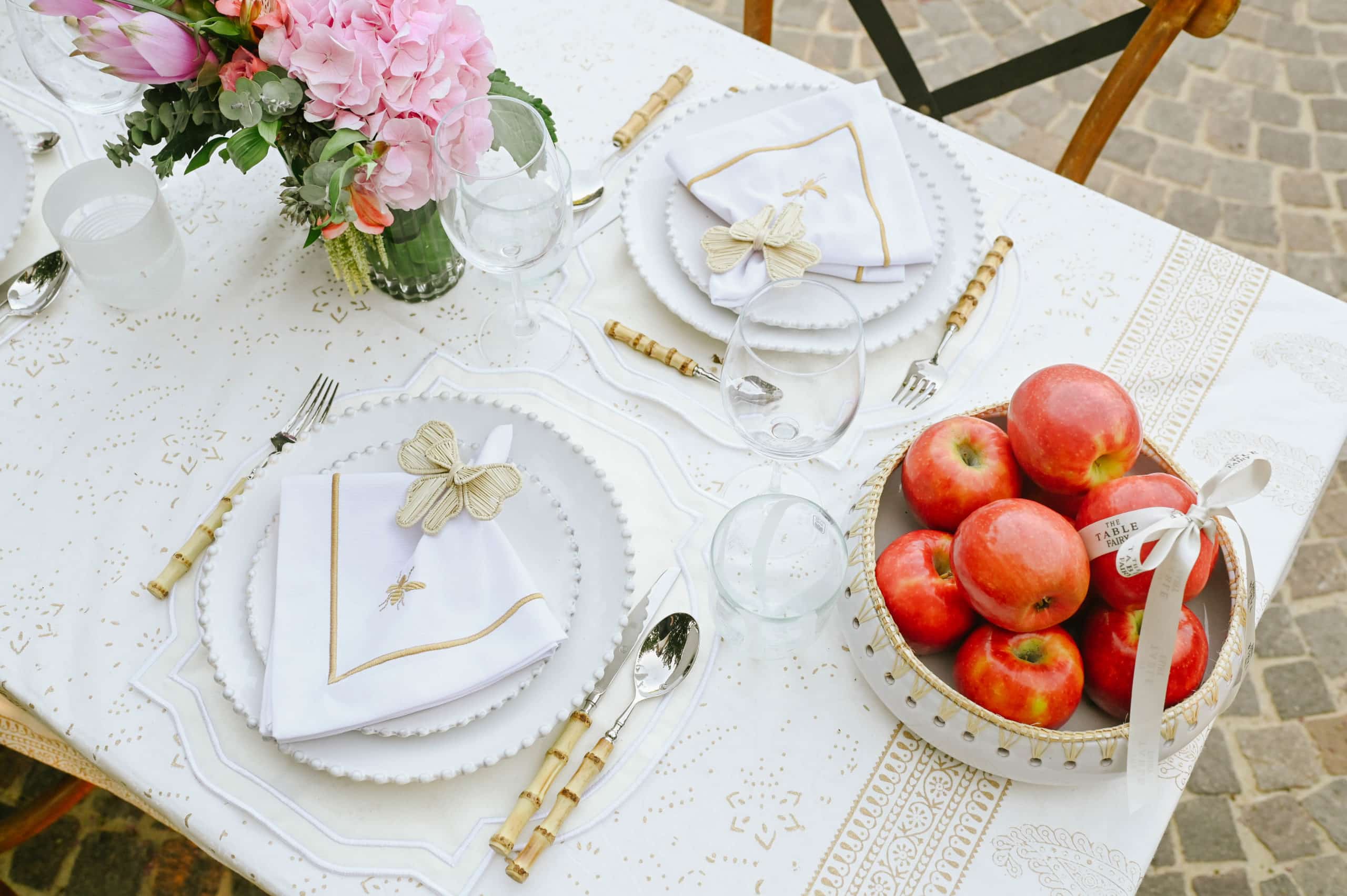 חבק מפית Bow - פיית השולחן