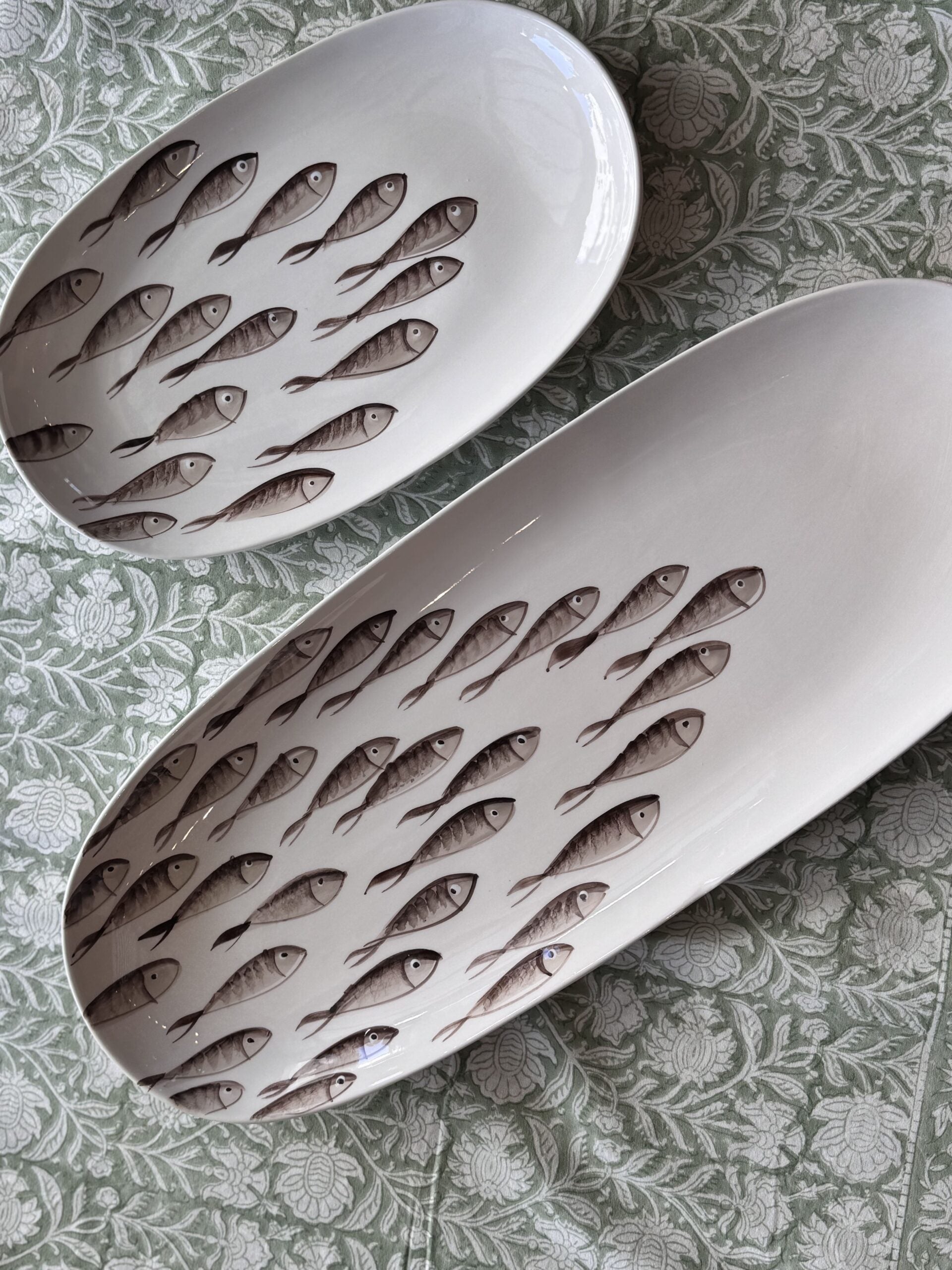 פלטת הגשה Oval Pesce Sand - S - פיית השולחן