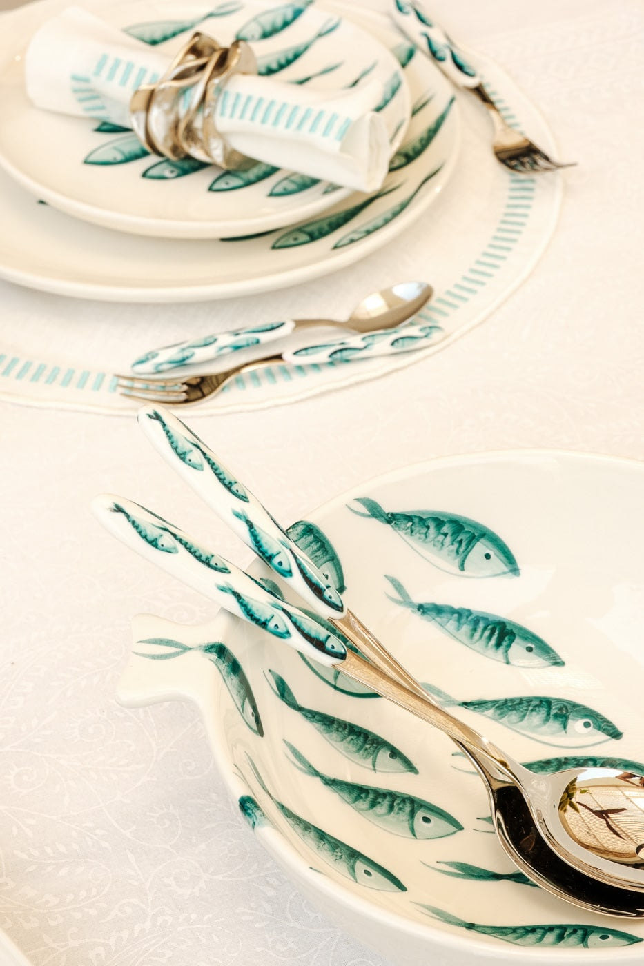 סט הגשה Pesce - פיית השולחן