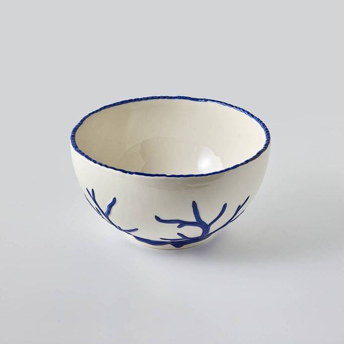 קערה כחול כהה Deep קורל - פיית השולחן