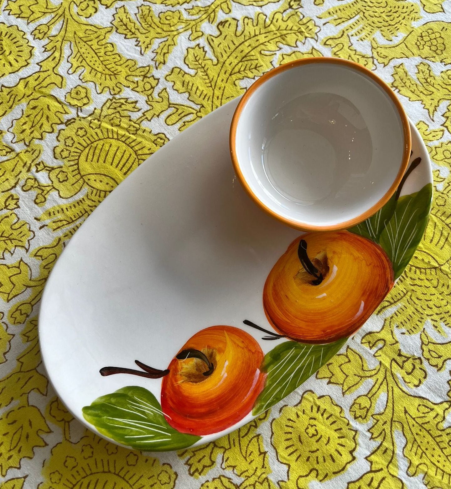 פלטת הגשה Rosh Hashana Apple - פיית השולחן