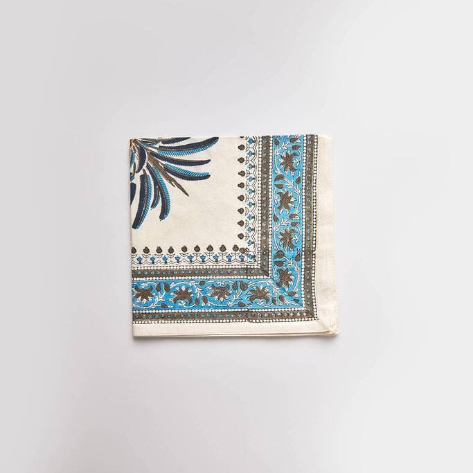 מפית Palma כחול | סט 6 - פיית השולחן