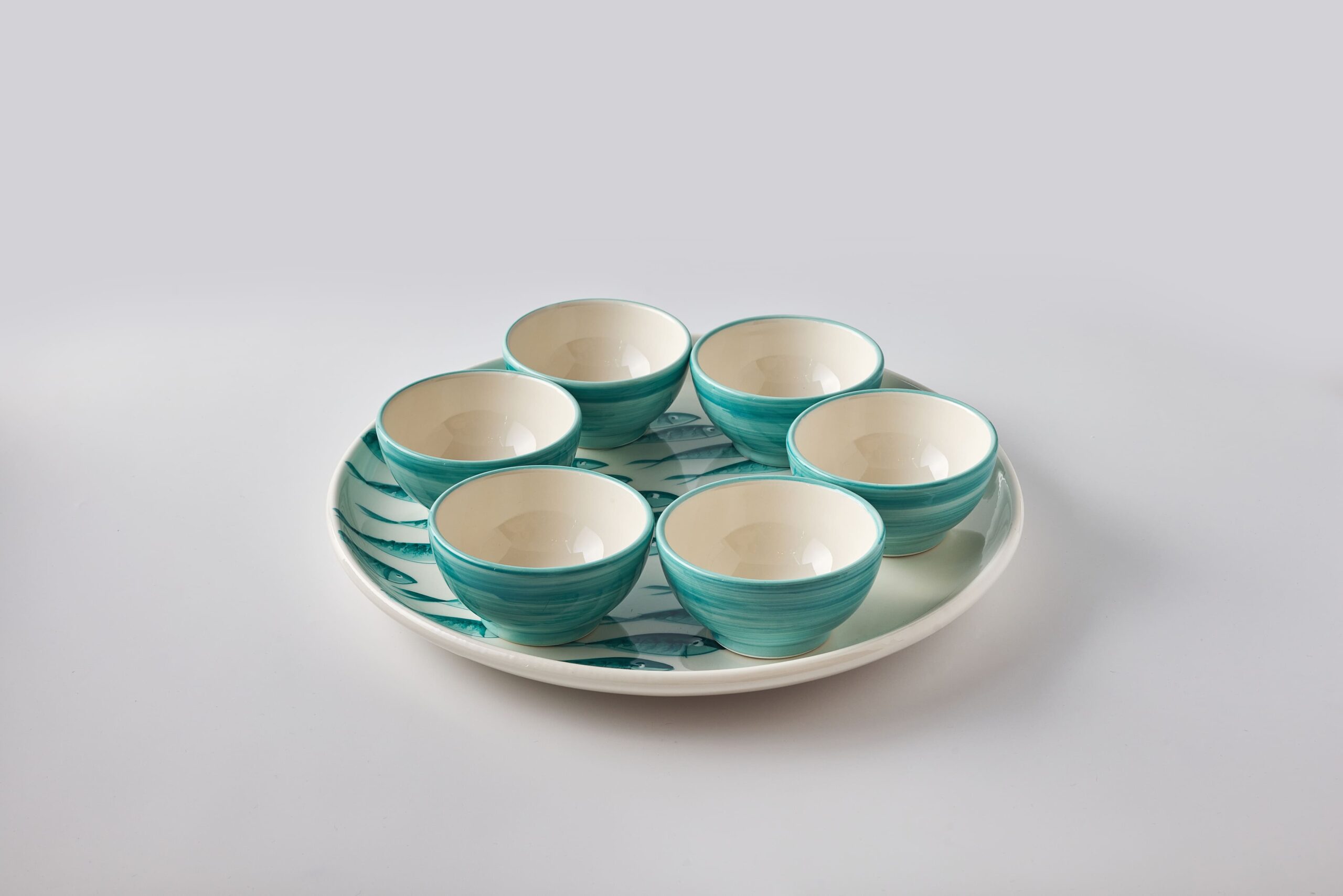 פלטת הגשה Pesce Turquoise Passover - פיית השולחן