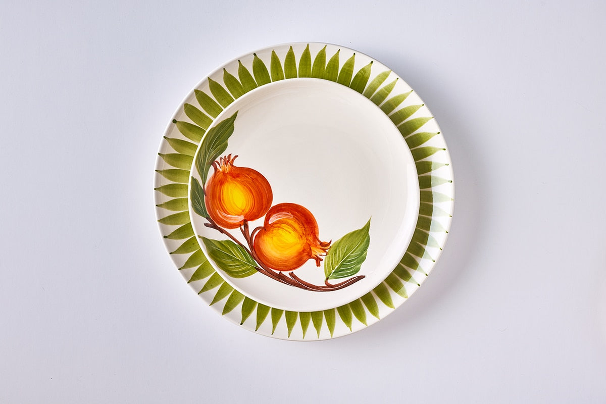 צלחת מנה ראשונה Pomegranate - פיית השולחן