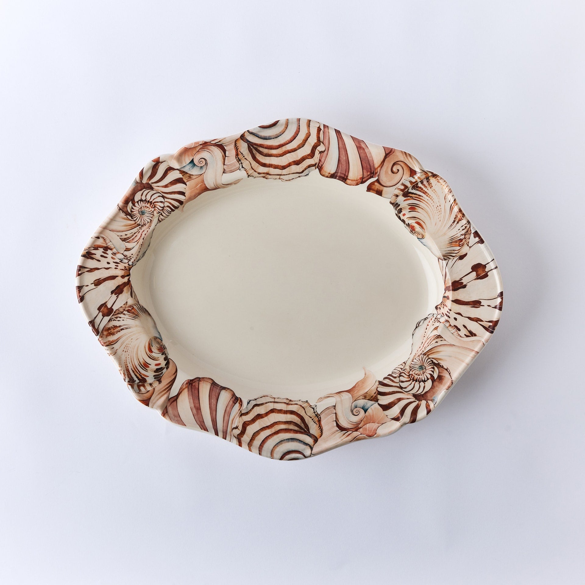 פלטות הגשה Taormina Shell Wreath - פיית השולחן