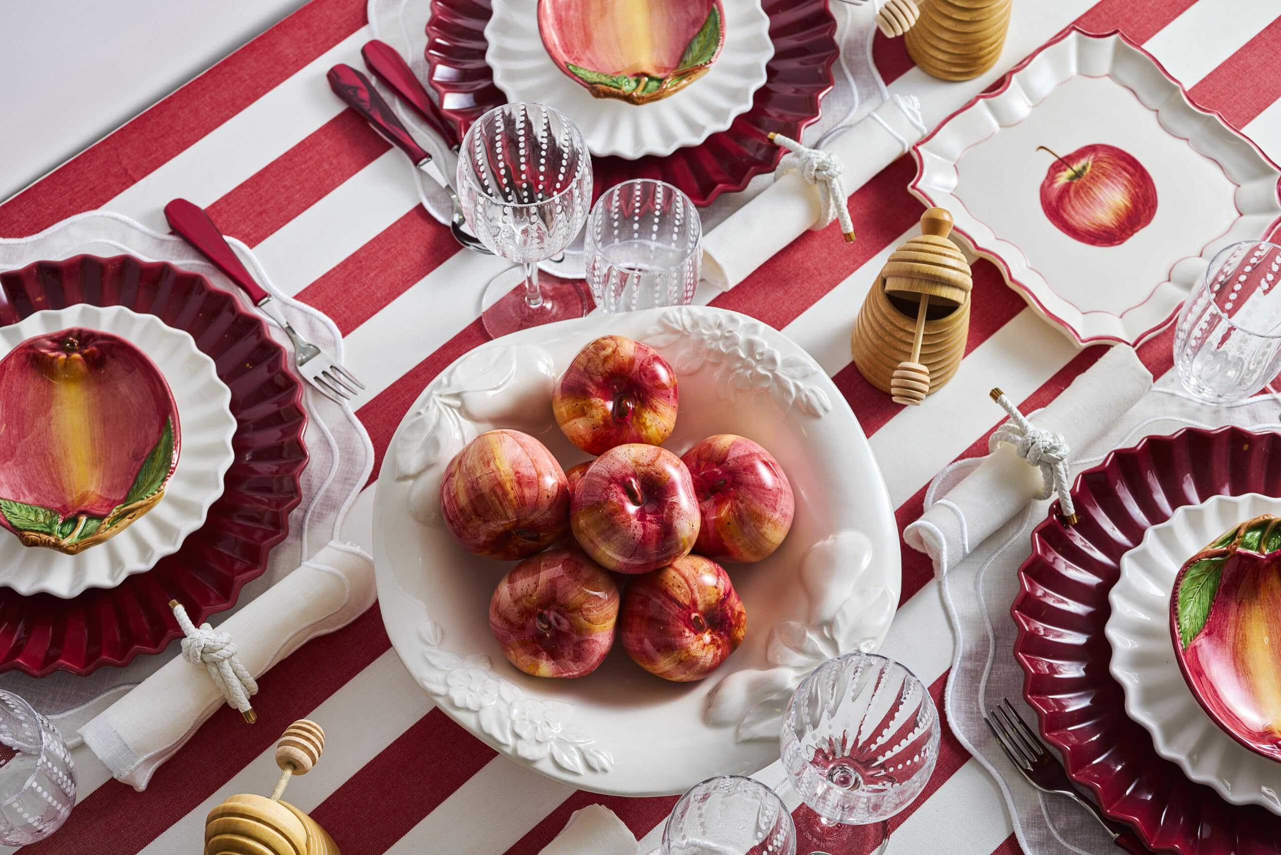 קערת דקורציה Apple - פיית השולחן