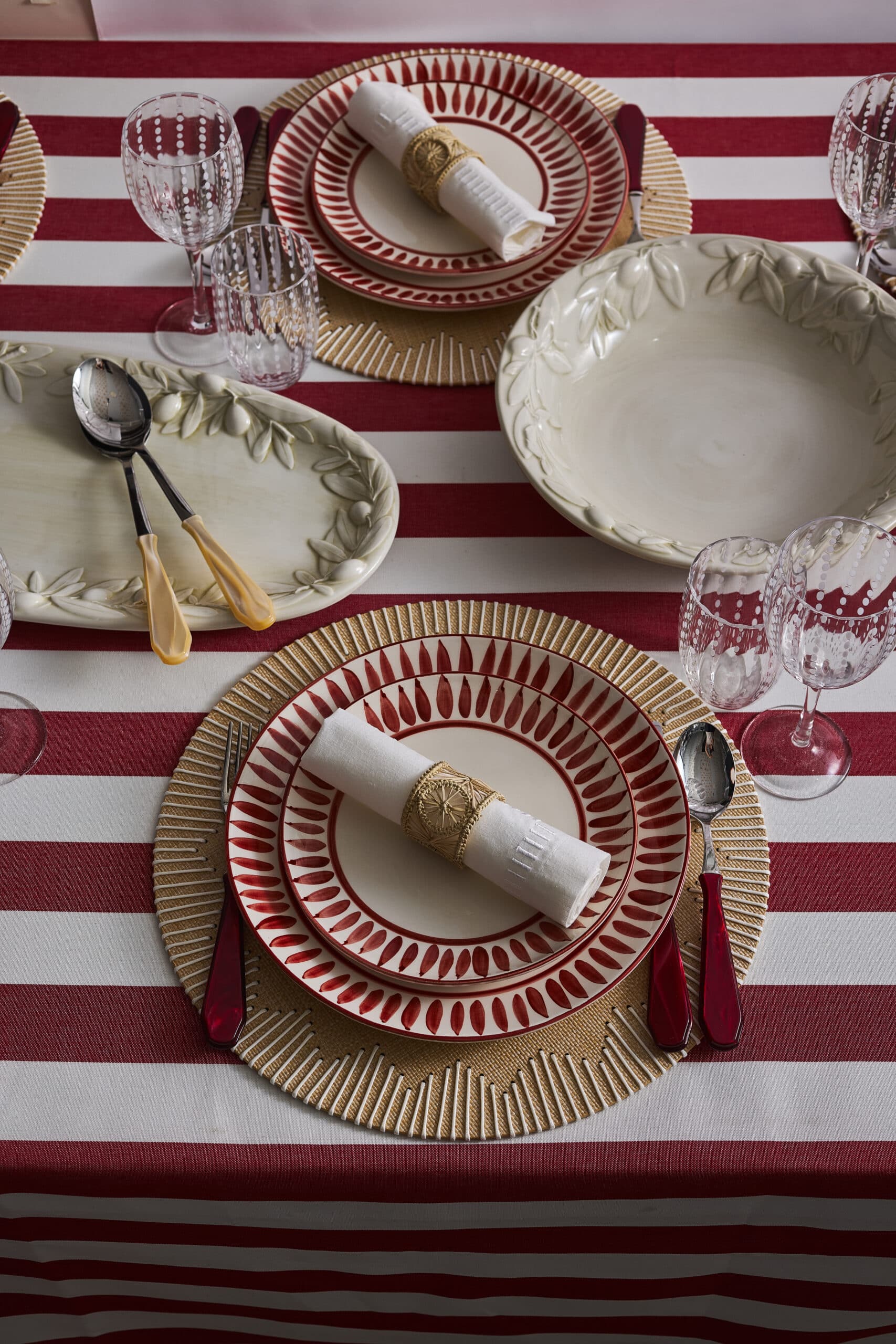 צלחת מנה ראשונה פלייר בורדו - פיית השולחן