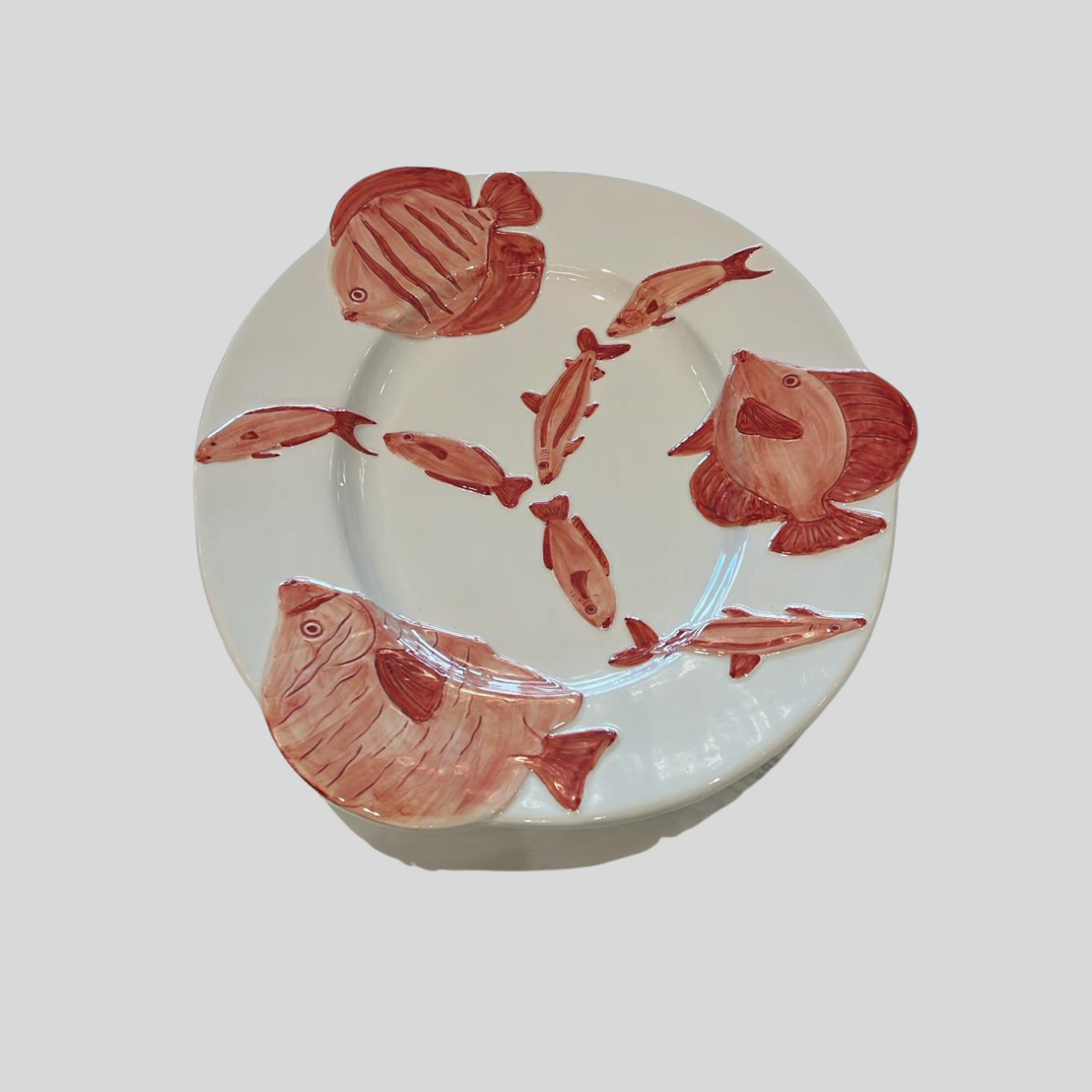 פלטת הגשה - מיקס דגים אדום