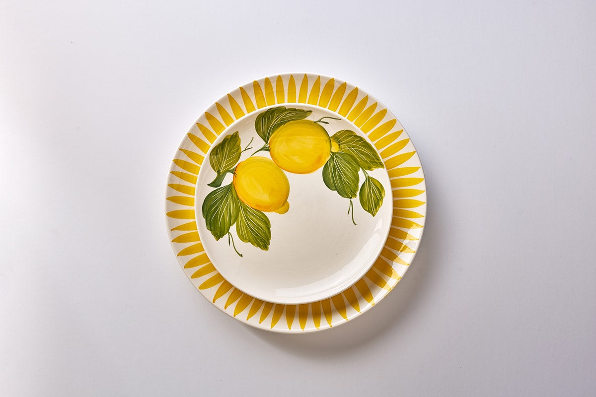 צלחת מנה ראשונה Lemon - פיית השולחן