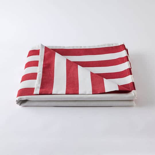 מפת שולחן Burgundy Stripe - פיית השולחן