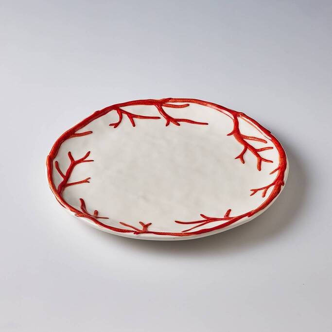 צלחת מנה עיקרית קורל - פיית השולחן