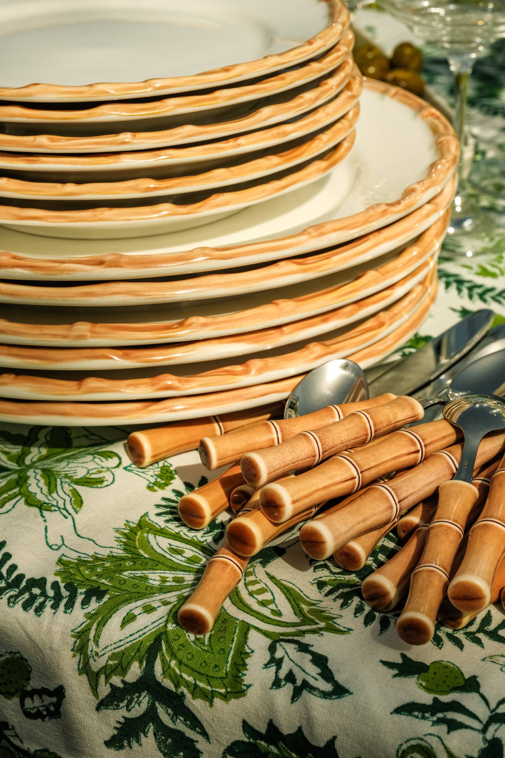צלחת מנה עיקרית Bamboo - פיית השולחן