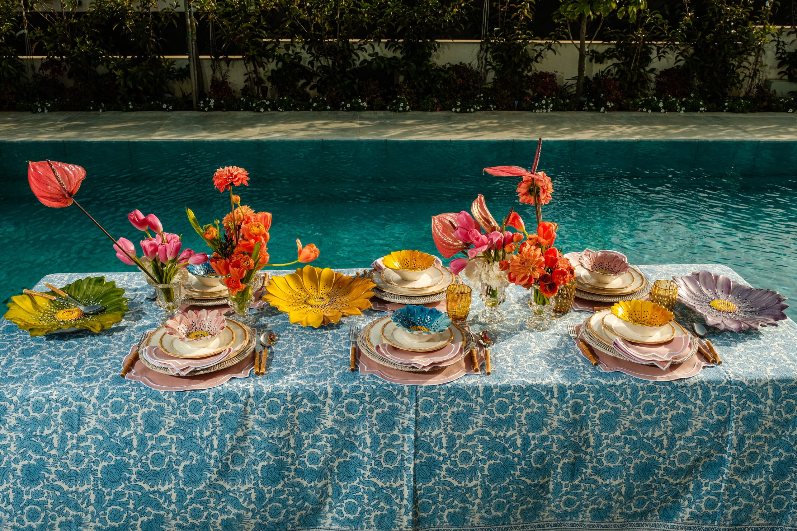 Celeste מפית - פיית השולחן