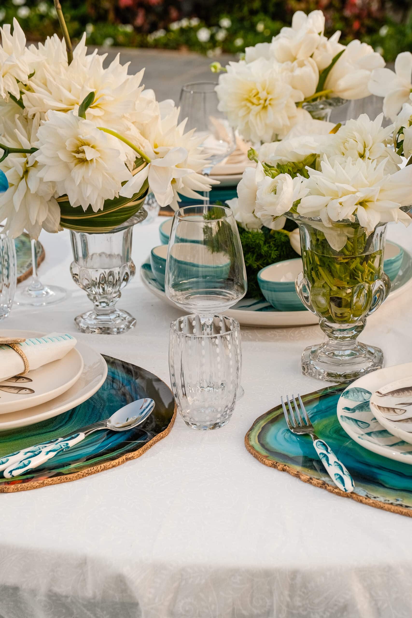 פלייסמט Azure - פיית השולחן