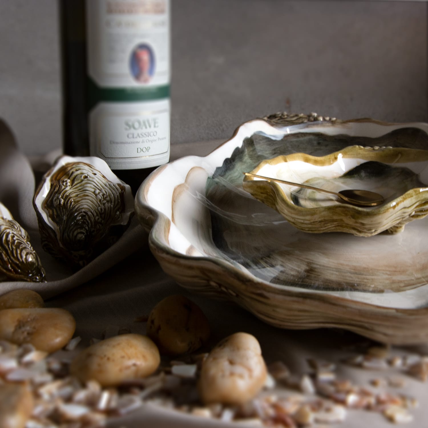 פלטת הגשה Large Oyster Serving - פיית השולחן