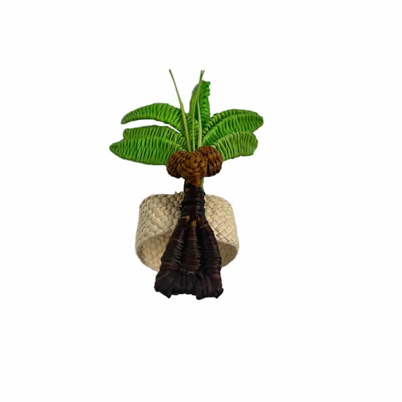 Palm Tree Napkin Ring | set of 6