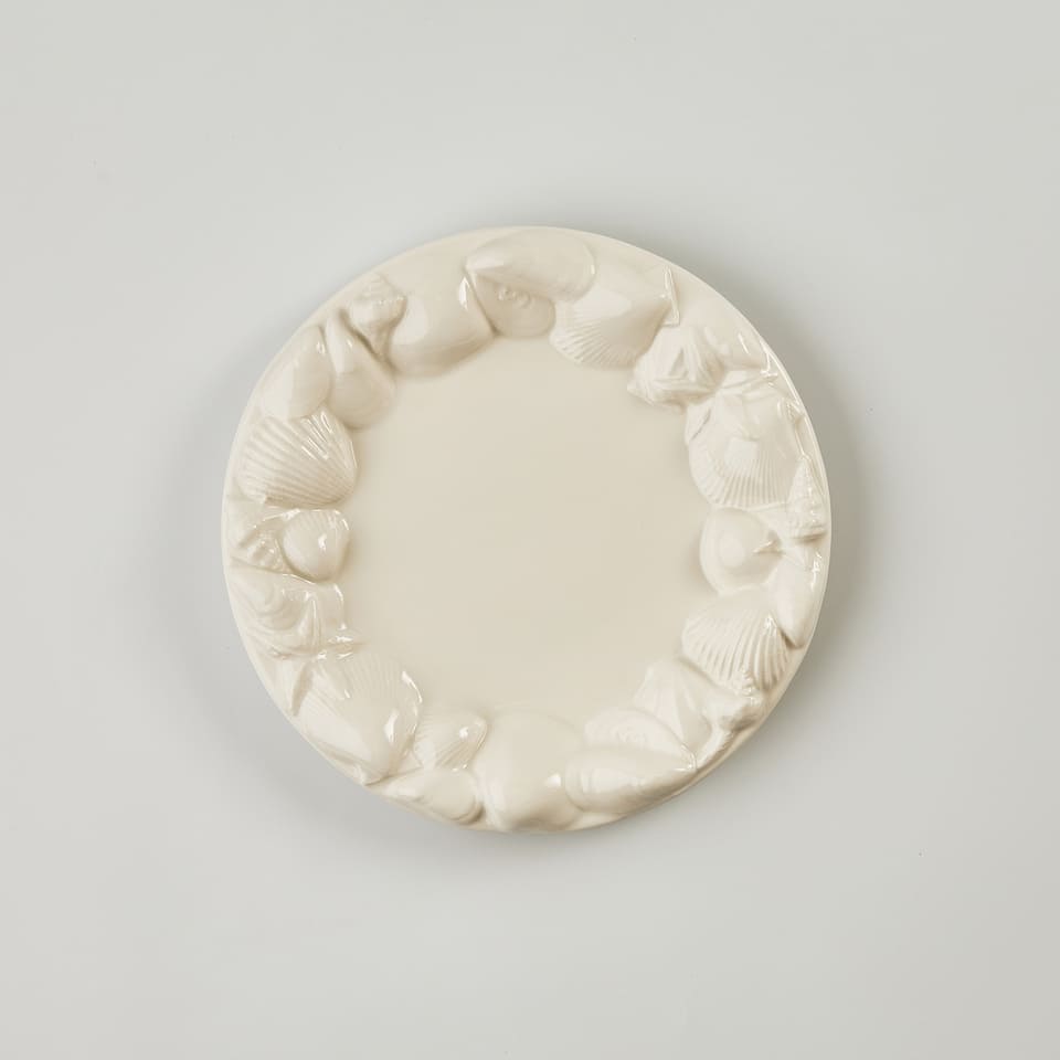 צלחת מנה ראשונה Seashell - פיית השולחן