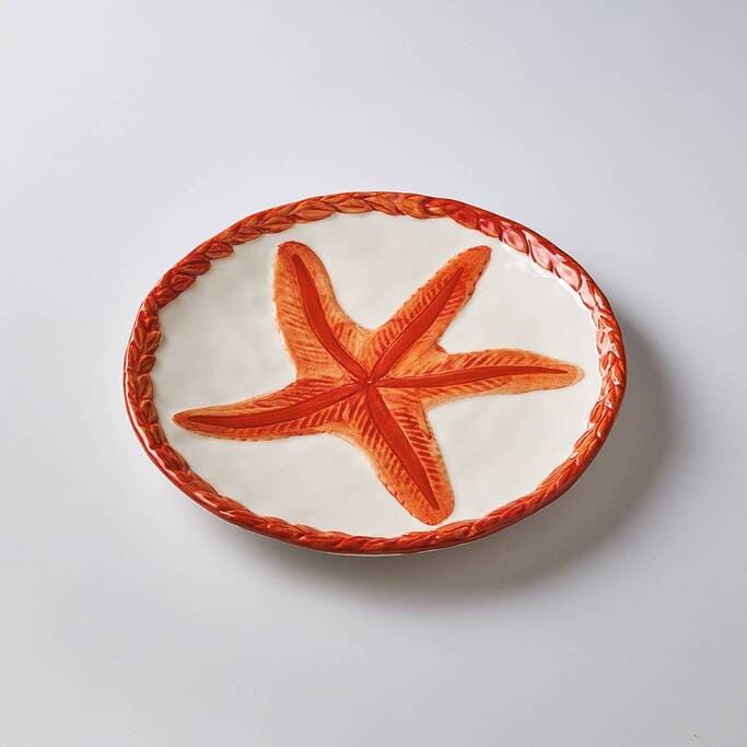 צלחת Starfish Salad קורל - פיית השולחן