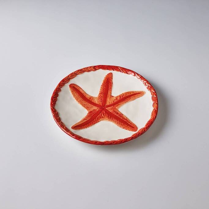 צלחת Starfish Salad קורל - פיית השולחן