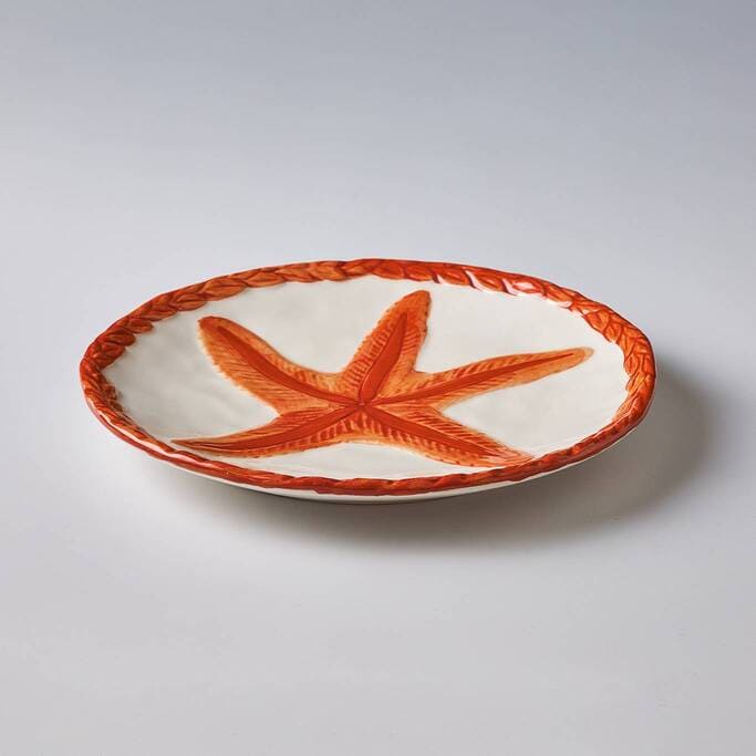 צלחת Starfish Salad קורל - פיית השולחן