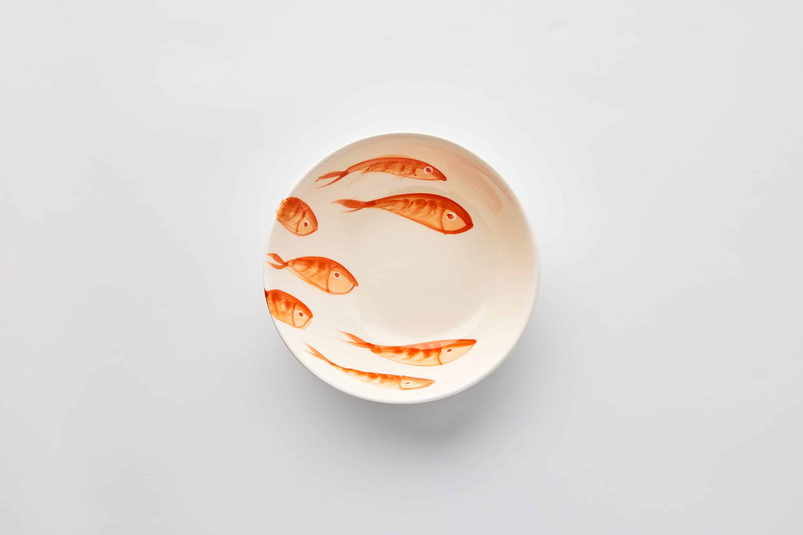 קערה כתום Pesce - פיית השולחן