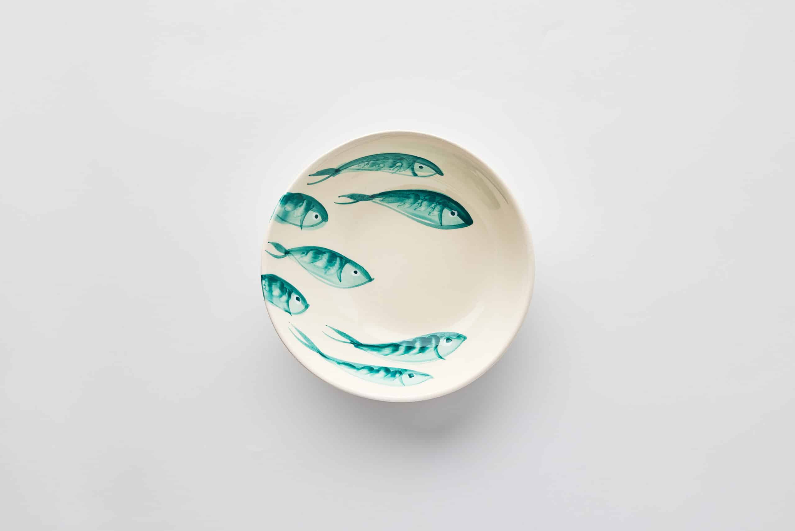 קערה Turquoise Pesce - פיית השולחן