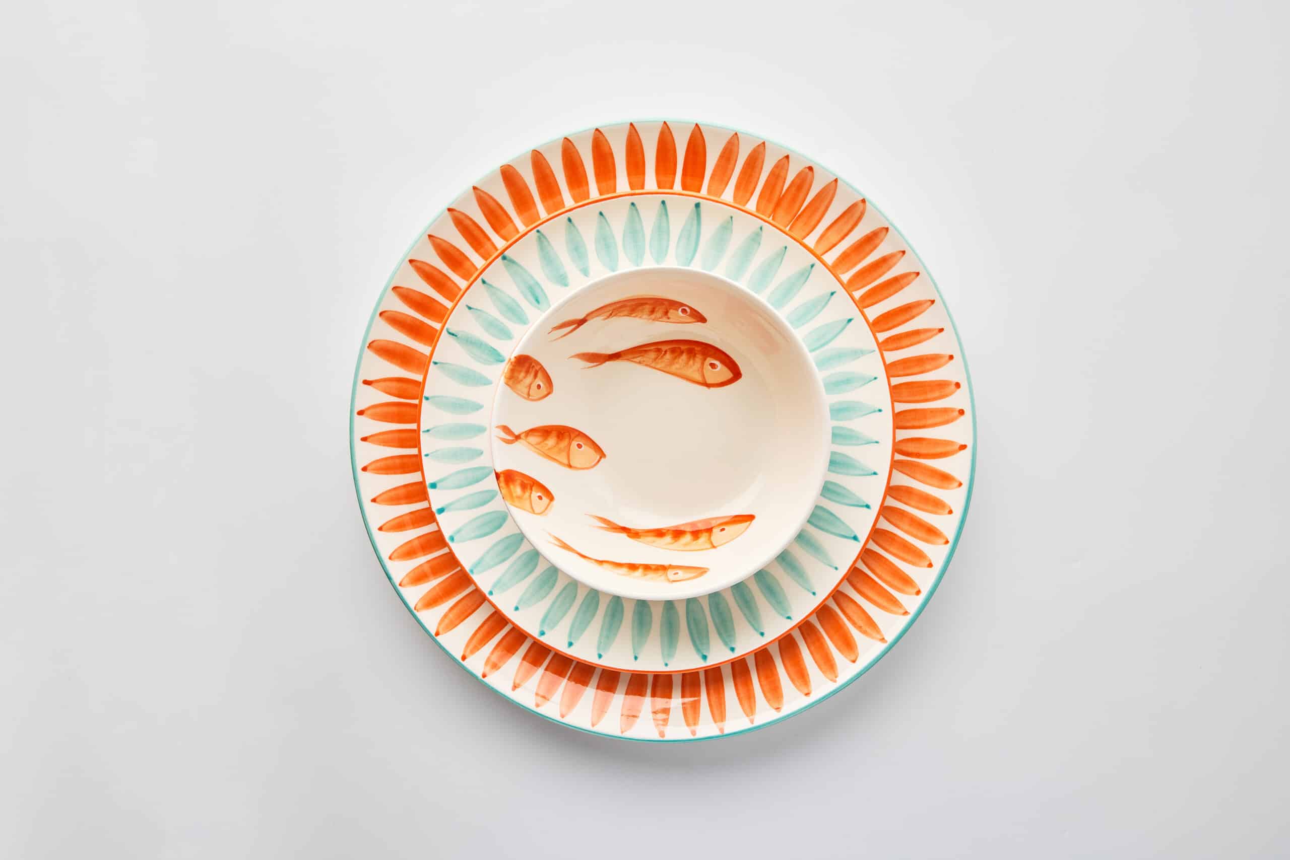 קערה כתום Pesce - פיית השולחן