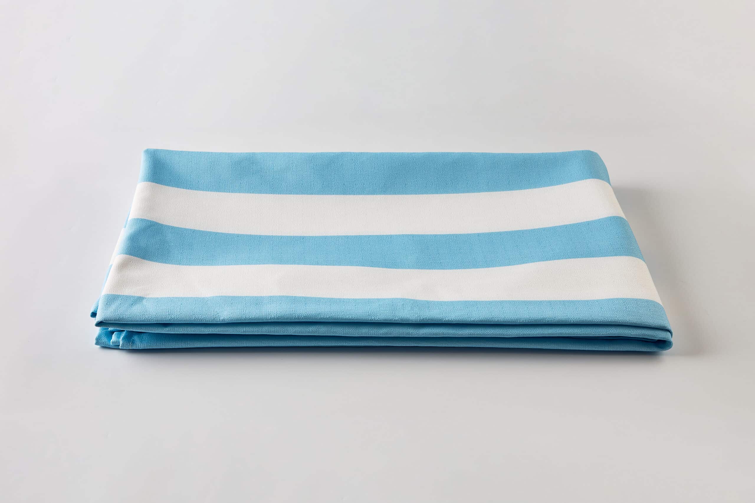 מפת שולחן בהיר כחול Stripe - פיית השולחן