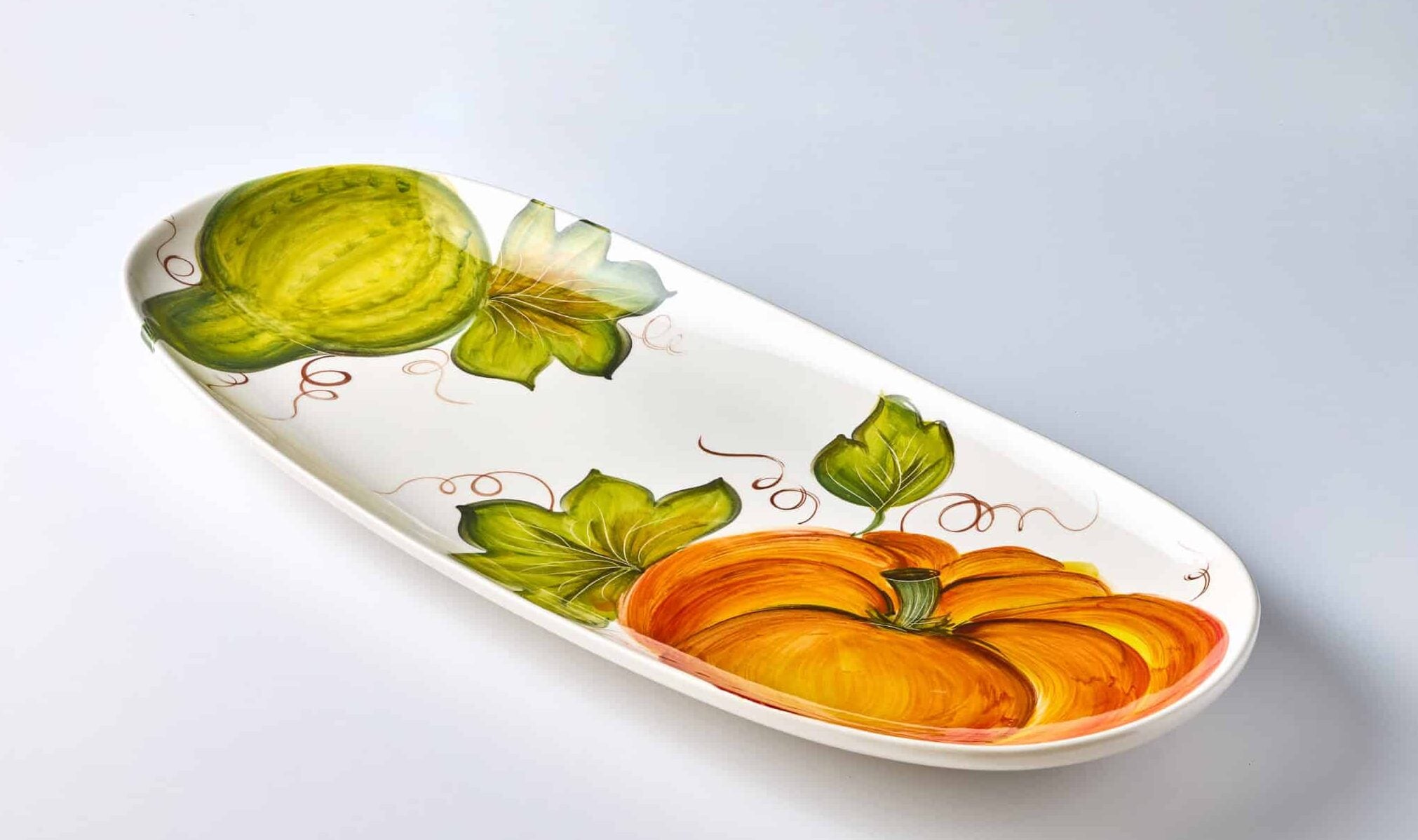 פלטת הגשה גדולה Pumpkin - פיית השולחן