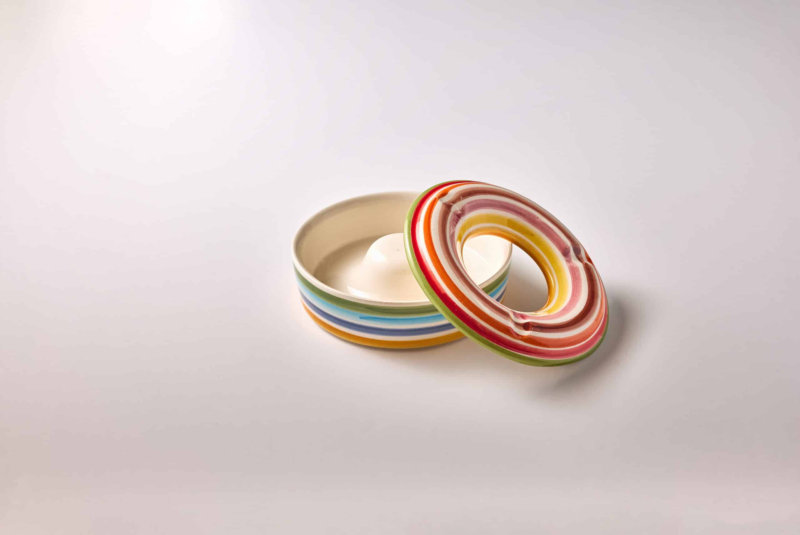 מאפרה Stripe - פיית השולחן