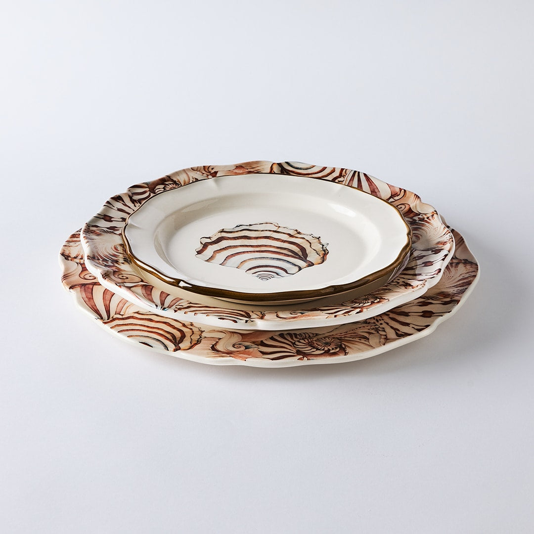 צלחת מנה ראשונה Taormina Shell - פיית השולחן