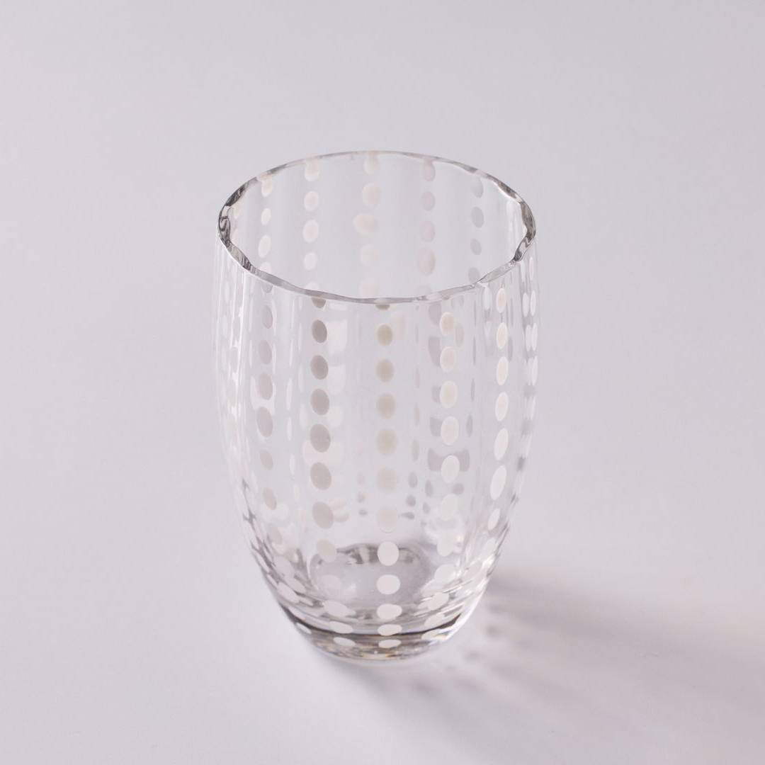 כוס Zafferano Perle -Clear - פיית השולחן