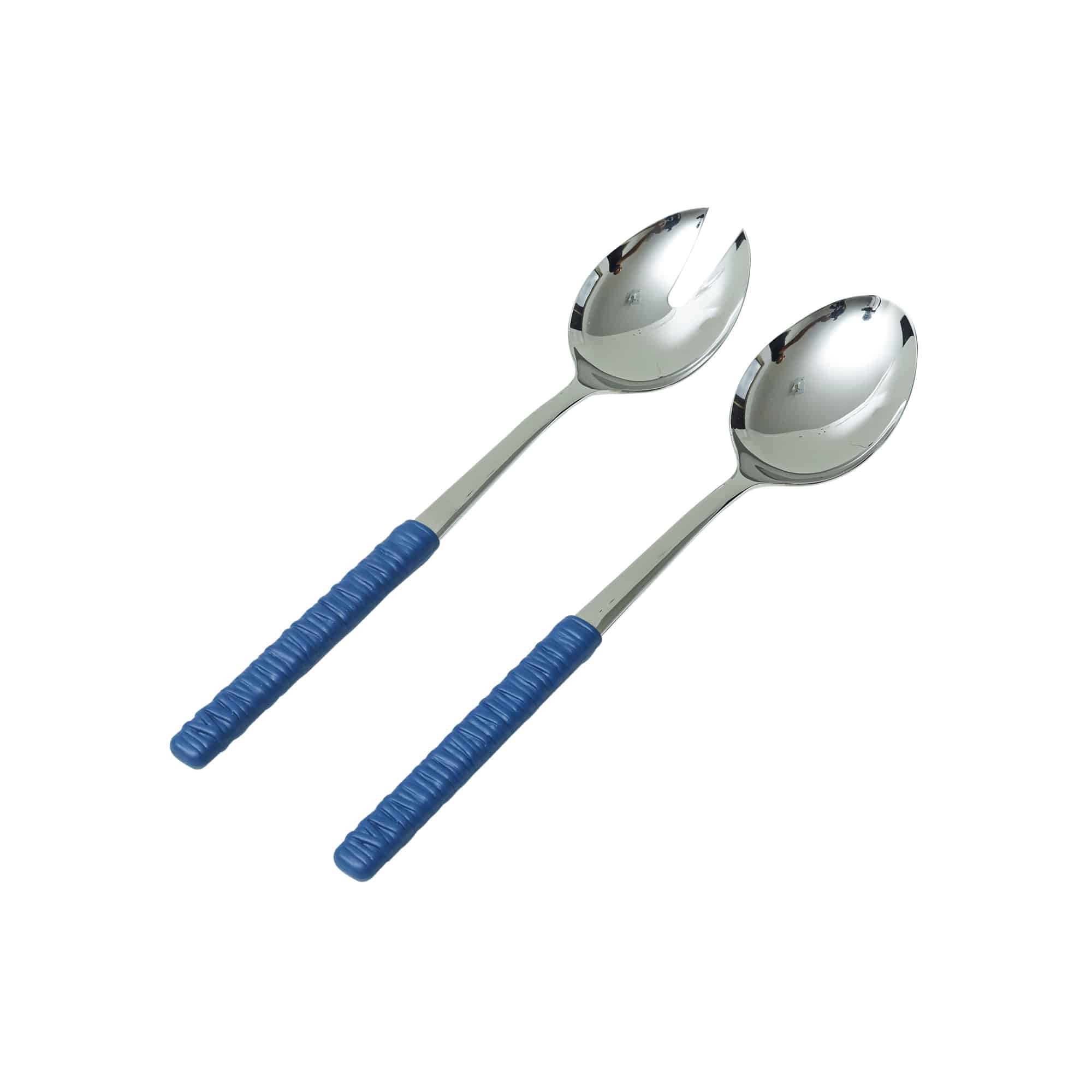 סט הגשה כחול Rattan 2 Piece - פיית השולחן